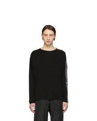 Givenchy Black Wool Webbing 4g Sweater