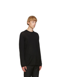 Comme Des Garcons Homme Plus Black Worsted Yarn Sweater