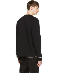 Givenchy Black Zip Pullover