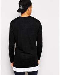 Asos Brand Longline Sweater