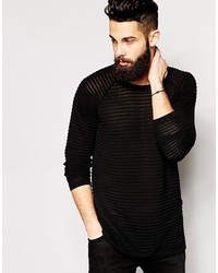Asos Brand Ribbed Sweater