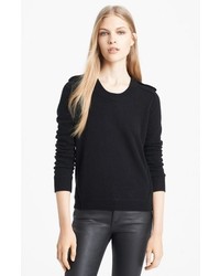 Burberry Brit Cashmere Crewneck Sweater Black Large