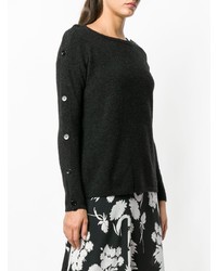 Snobby Sheep Buttoned Sleeve Sweater