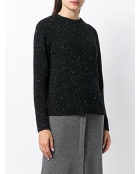 Cashmere In Love Cashmere Flecked Beaded Jumper