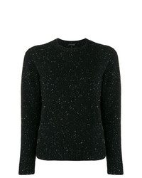 Cashmere In Love Cashmere Flecked Beaded Jumper