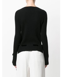 Cashmere In Love Cashmere Velvet Belt Sweater