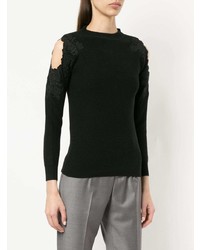 Loveless Cold Shoulder Sweater