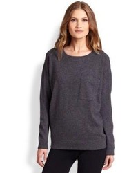 Saks Fifth Avenue Collection Cashmere Sweatshirt