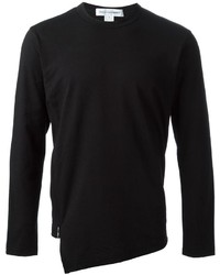 Comme des Garcons Comme Des Garons Shirt Side Zip Detail Asymmetric Hem Sweatshirt