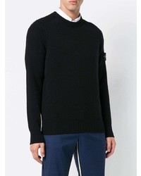 Stone Island Crew Neck Knitted Jumper