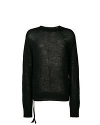Unravel Project Crew Neck Knitted Sweater