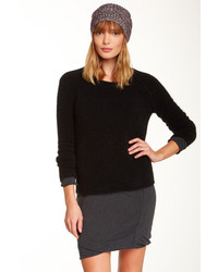 James Perse Crew Neck Wool Blend Pullover