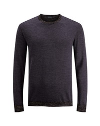 Bugatchi Crewneck Merino Wool Blend Sweater
