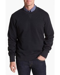 Cutter & Buck Fairfield Crewneck Sweater Black 5xb