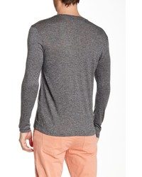 J Brand Dario Crew Neck Wool Blend Sweater