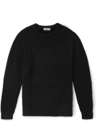 Balenciaga Distressed Cotton Blend Sweater
