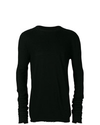 Unravel Project Distressed Long Sleeve Sweater