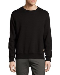 Billy Reid Dover French Terry Sweatshirt Black