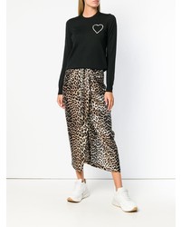 Love Moschino Embellished Heart Jumper
