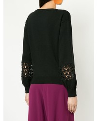 GUILD PRIME Embellished Sleeve Sweater