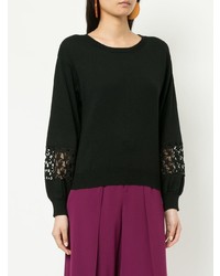 GUILD PRIME Embellished Sleeve Sweater