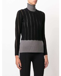 Proenza Schouler Embroidered Cropped Sweater