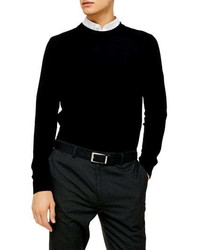 Topman Essential Classic Fit Crewneck Sweater