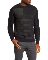 Bugatchi Geo Wool Blend Sweater