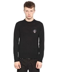 Givenchy Wool Knit Rottweiler Sweater