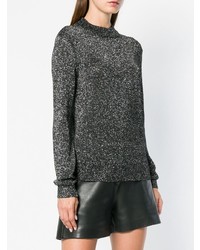 Saint Laurent Glitter Detail Sweater