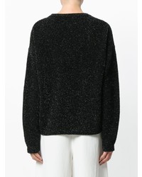 Laneus Glitter Effect Sweater