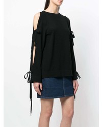Dondup Lace Up Sleeve Jumper