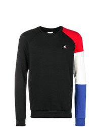 Le Coq Sportif Logo Colour Block Sweater