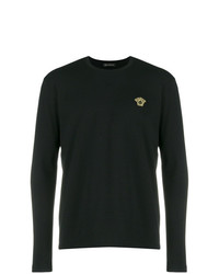 Versace Logo Fitted Sweater
