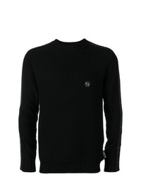 Philipp Plein Logo Fitted Sweater