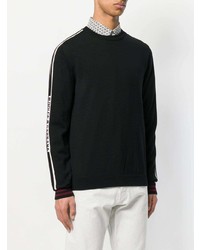 Dolce & Gabbana Logo Stripe Knitted Jumper
