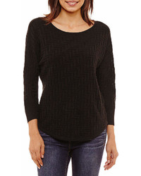 A.N.A Long Sleeve Scoop Neck Pullover Sweater Tall