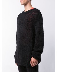 Ann Demeulemeester Loose Fit Knit Sweater