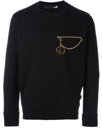 Love Moschino Zip Detail Sweatshirt