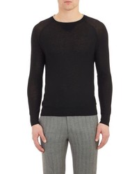 Band Of Outsiders No Bunk No Junk Rolled Neck Sweater Black