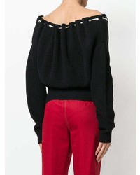 Calvin Klein 205W39nyc Off Shoulder Pullover