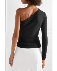 Narciso Rodriguez One Shoulder Cashmere Sweater