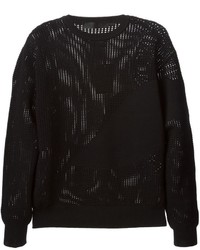 Alexander McQueen Open Knit Sweater