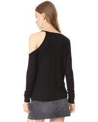 Fred and Sibel Open Shoulder Sweater