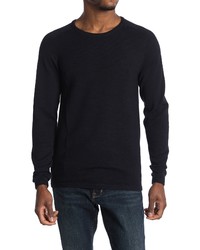 Selected Homme Organic Cotton Crewneck Sweater In Limoges At Nordstrom