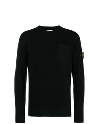 Stone Island Patch Pocket Knitted Sweater