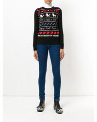 Love Moschino Patterned Jumper
