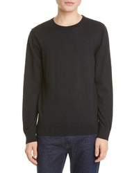 A.P.C. Pull Julien Solid Crewneck Sweater