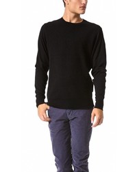 Paul Smith Red Ear Boucle Front Crew Neck Sweater