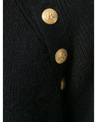PIERRE BALMAIN Ribbed Button Sweater